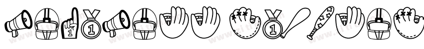 BASEBALL Regular字体转换 BASEBALL Regular字体转换